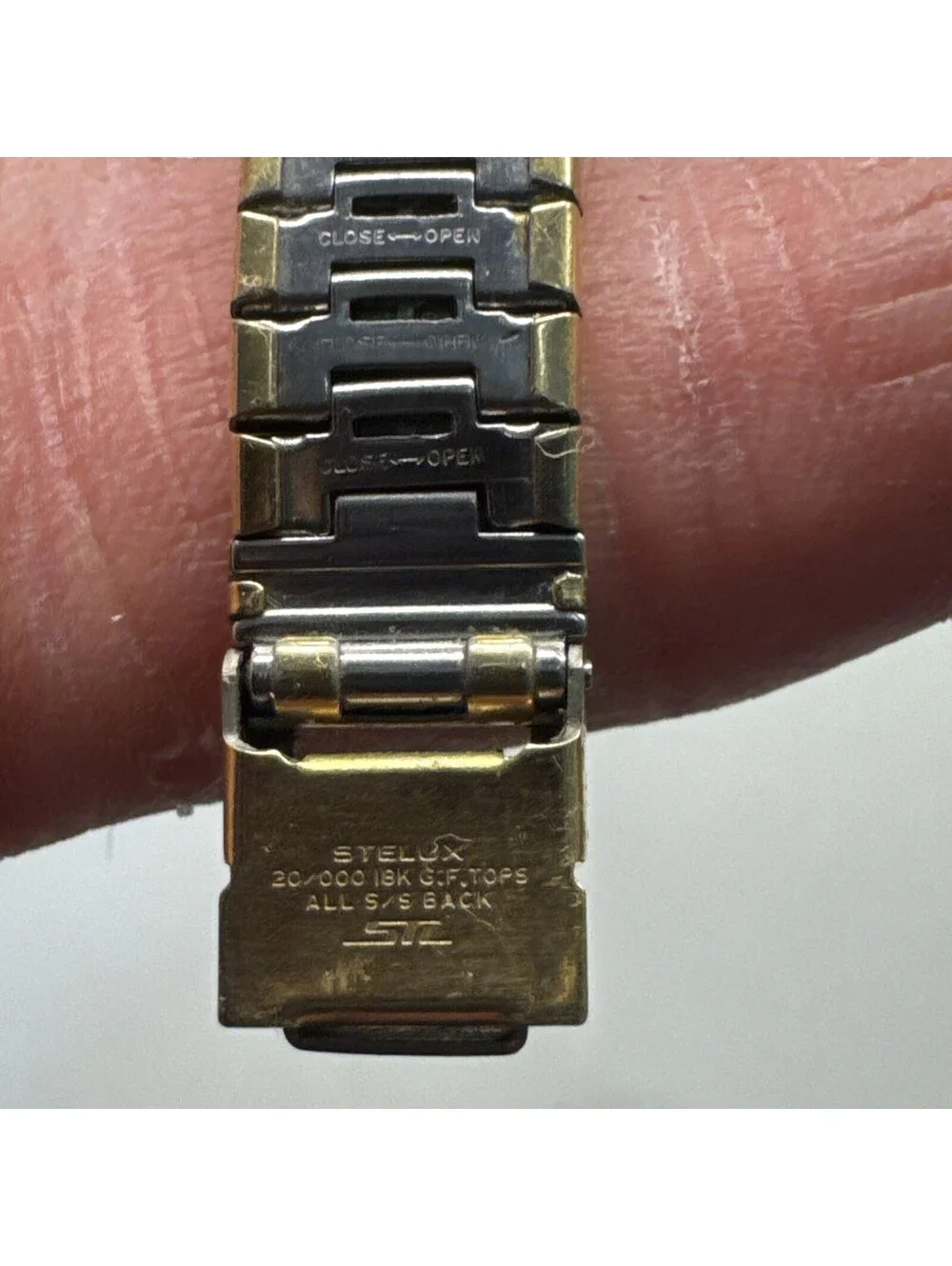 Vintage Seiko Rainbow Watch Woman Manual Wind 18k Gf Works 1104-7020